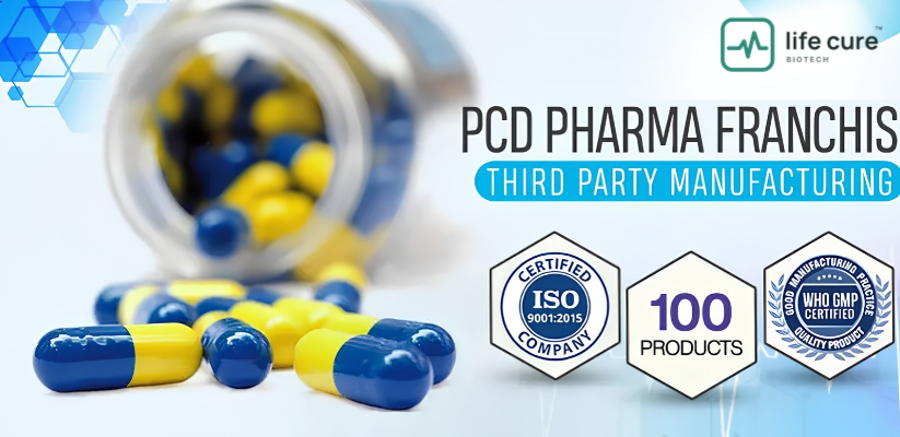 PCD pharma franchise and third party manufacturing banner